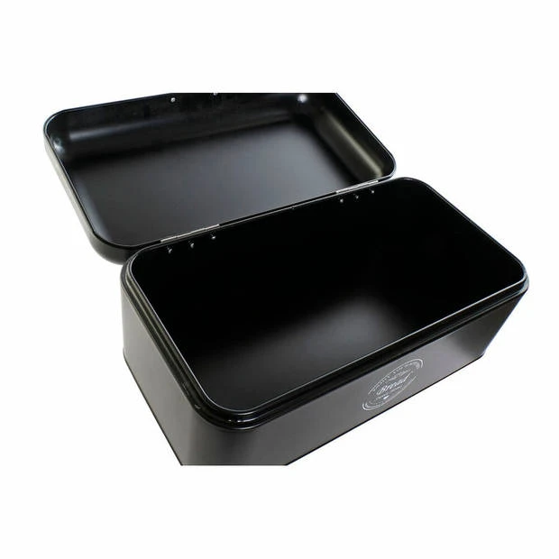 Broodmand DKD Home Decor 42,5 X 24 X 17 Cm Rood Zwart Metaal Vintage (2 Stuks) 4 Broodmand DKD Home Decor 42,5 X 24 X 17 Cm Rood Zwart Metaal Vintage (2 Stuks) - Afbeelding 2