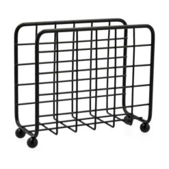 Servethouder Quid Ebano 14,5 X 6,8 X 11,8 Cm Zwart Metaal