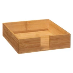 Servethouder Secret De Gourmet Bamboe 20,5 X 20,5 X 5,5 Cm