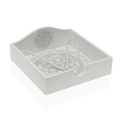 Servethouder Versa Mandala (18 X 7 X 18 Cm)