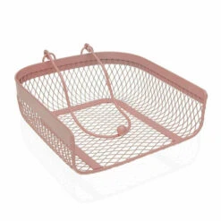 Servethouder Versa Roze Metaal (20 X 6,8 X 18,5 Cm)