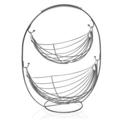 Fruitschaal Versa Metaal Staal (27 X 45,5 X 36 Cm) -Keukendrank Winkel 3933789 9a062dc3