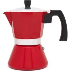 Leopold Vienna - Espressomaker Tivoli 6-kops- Rood
