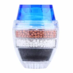 Homezie Houtskool Waterzuiveringsfilter - Voor Een Kraanpunt Van 16 Tot 19 Mm - 4-niveau's - Waterfilter