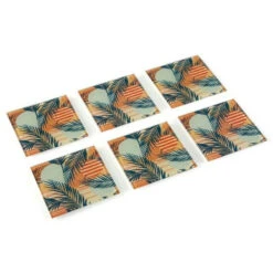 Onderzetters Versa Saona (10 X 0,6 X 10 Cm) (6 Pcs)
