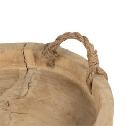 Clayre & Eef Decoratie Dienblad Ø 35 Cm Bruin Hout Rond Serveerschaal Bruin Serveerschaal -Keukendrank Winkel 3960666 d8139f41