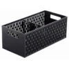 Yamazaki Vegetable Basket - Tower - Black