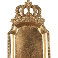 HAES DECO - Decoratief Dienblad Goudkleurig 36x10x3 Cm - Van Polyresin -Keukendrank Winkel 3982581 771defbe