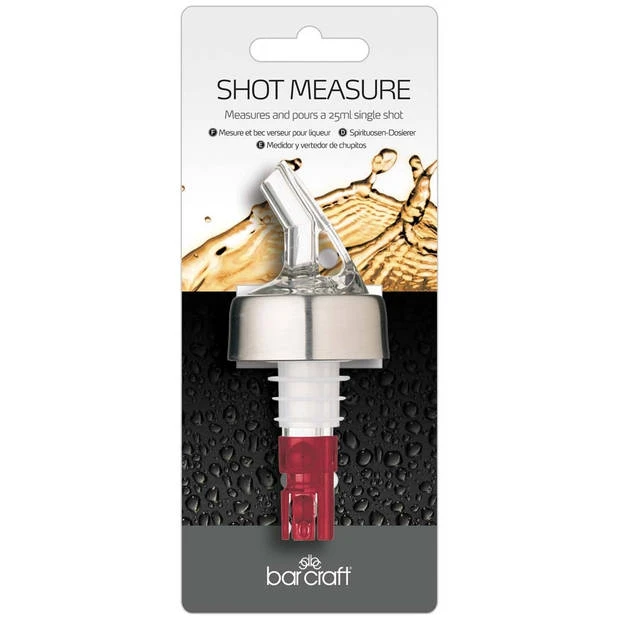 BarCraft - Schenkdop - Measure & Pourer - Shot Schenker - Voor Flessen Met Hals Tot 4cm BarCraft 5 BarCraft - Schenkdop - Measure & Pourer - Shot Schenker - Voor Flessen Met Hals Tot 4cm BarCraft - Afbeelding 3