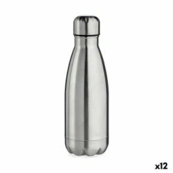 Thermos Zilverkleurig Roestvrij Staal 350 Ml (12 Stuks)