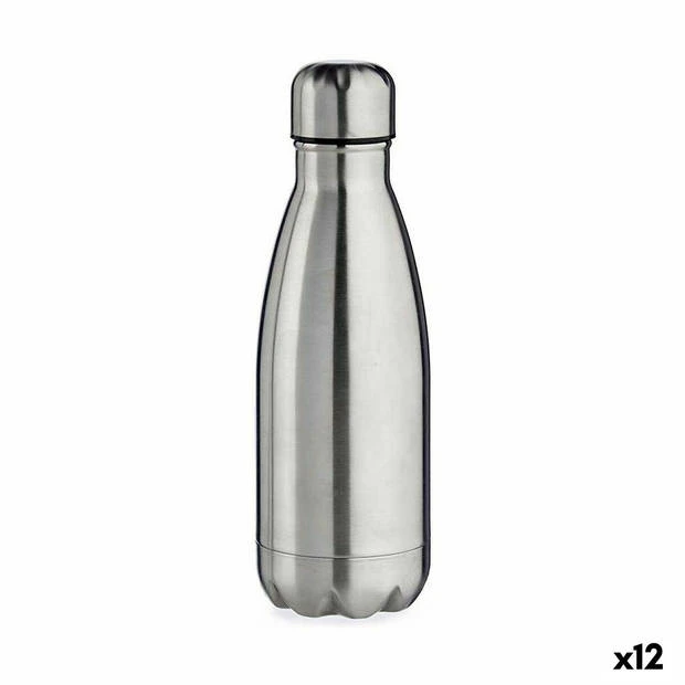 Thermos Zilverkleurig Roestvrij Staal 350 Ml (12 Stuks) 3 Thermos Zilverkleurig Roestvrij Staal 350 Ml (12 Stuks)