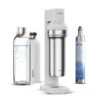 BRITA - SodaTRIO - Bruiswatertoestel - Wit - Inclusief 1 CO2-patroon En 1 Rvs Fles
